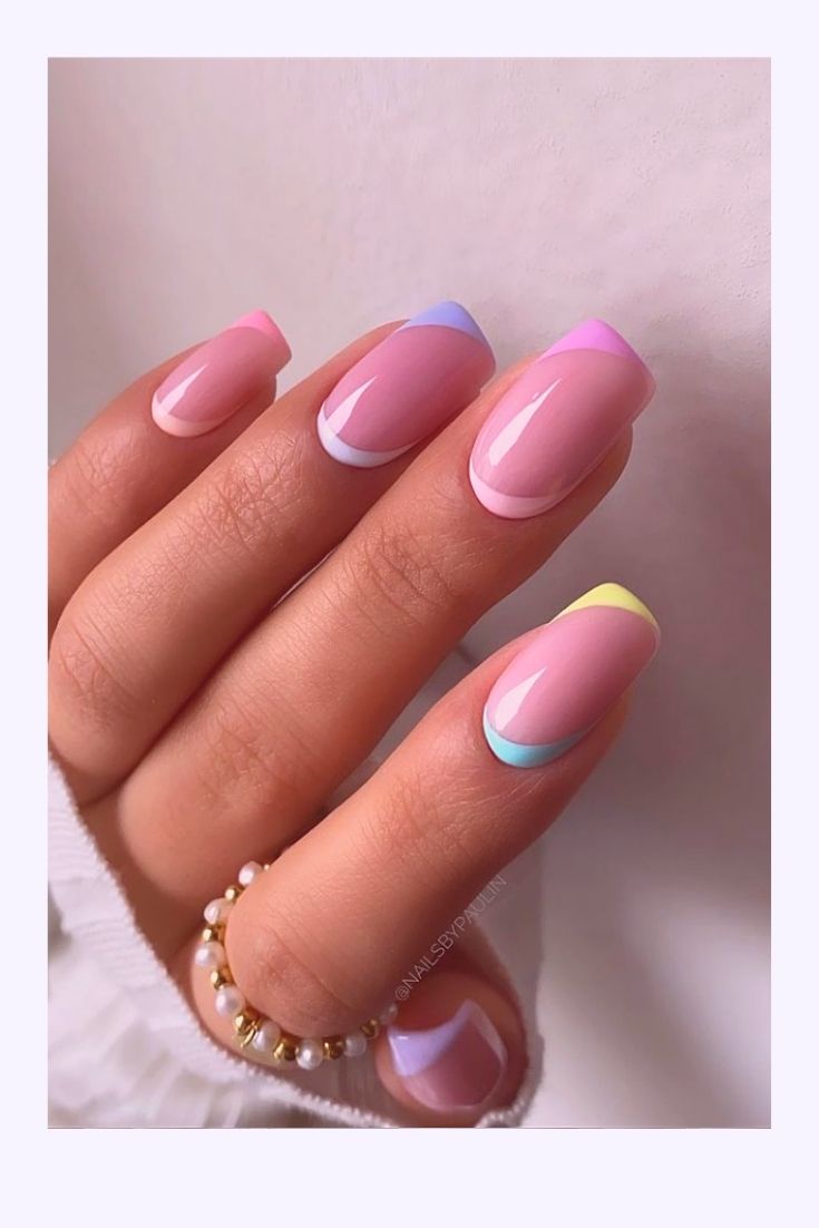 Pink Nails Summer Ideas