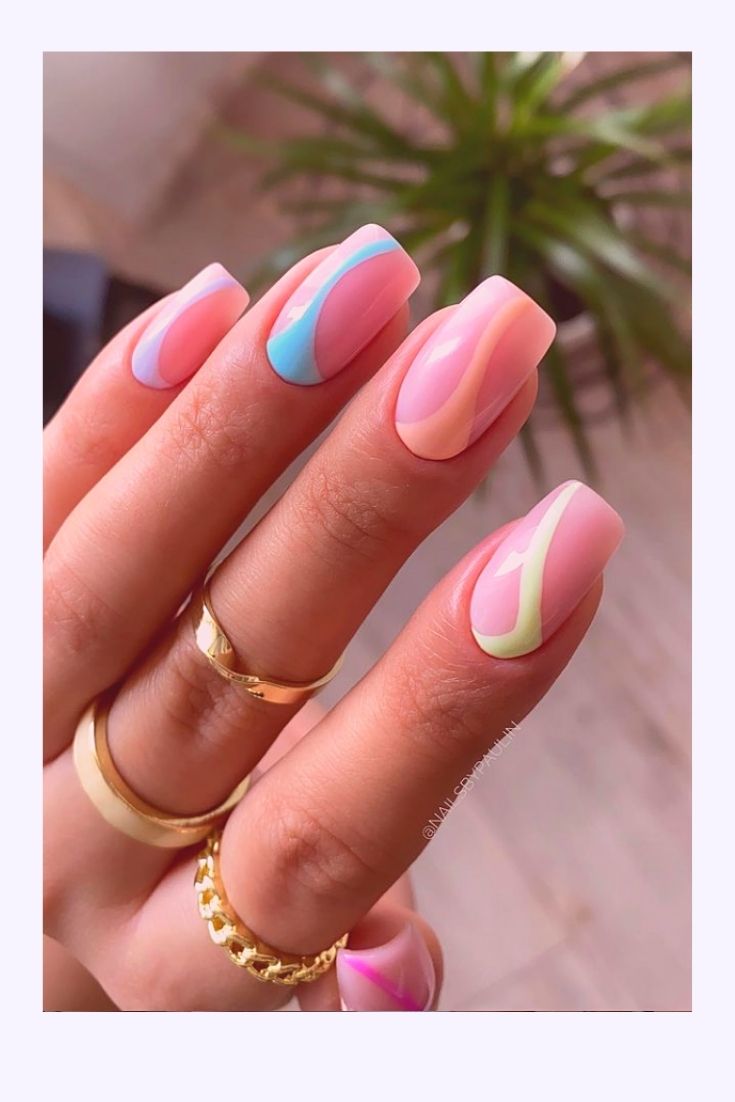 Pink Nails Summer Ideas