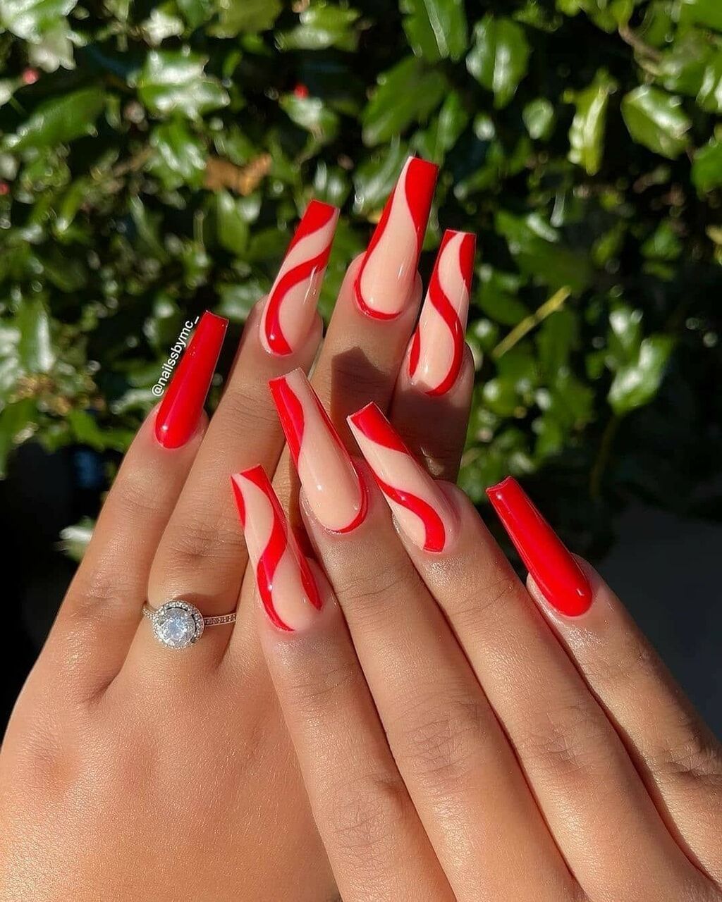 Trendy Red Nails Summer Ideas