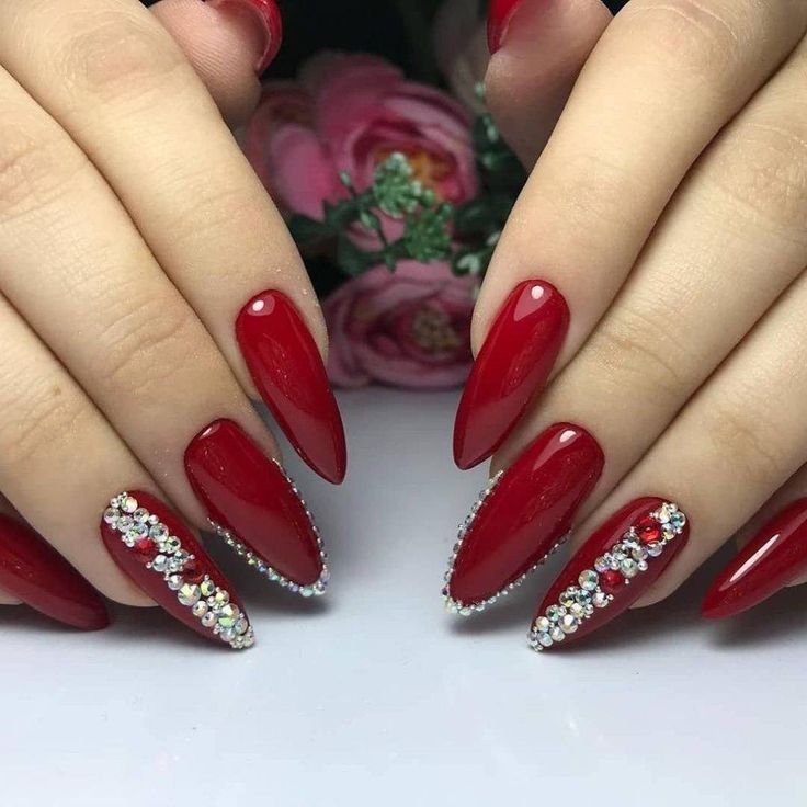 Trendy Red Nails Summer Ideas