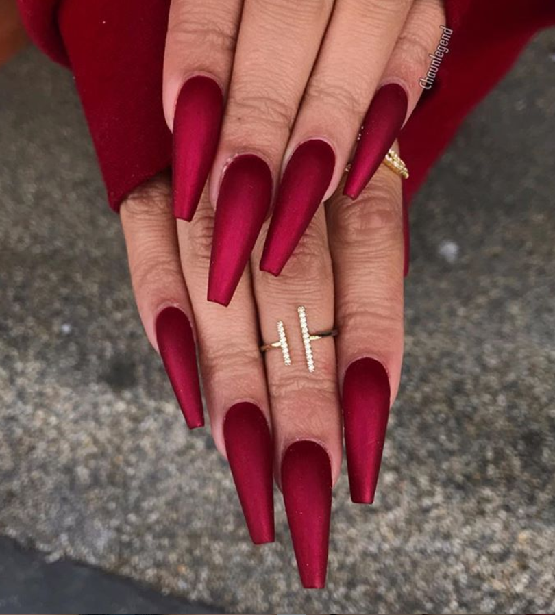 Trendy Red Nails Summer Ideas