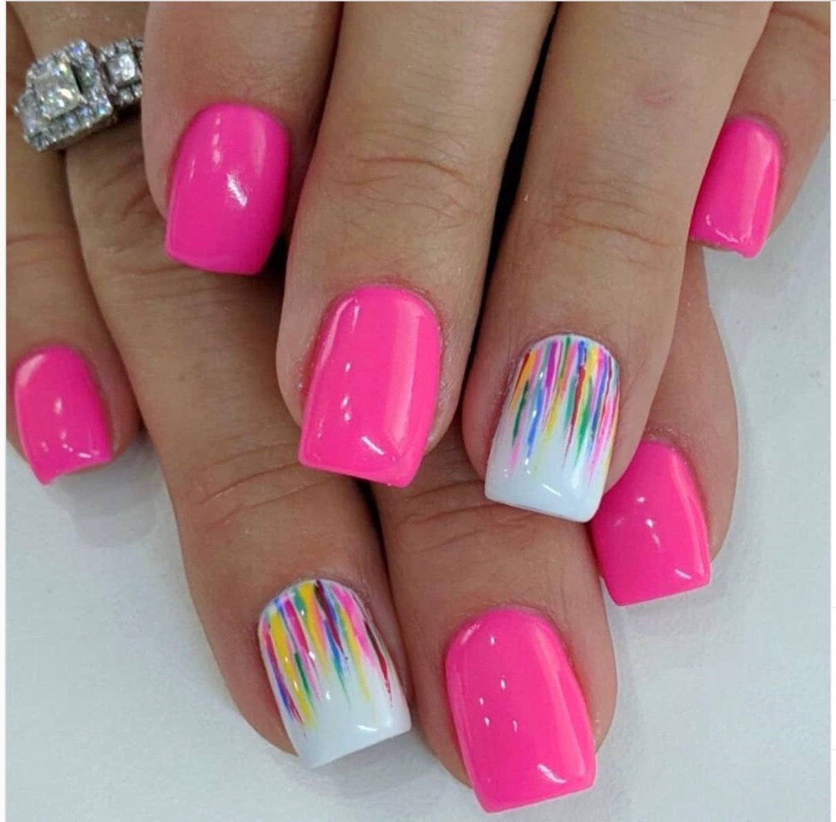 Pink Nails Summer Ideas