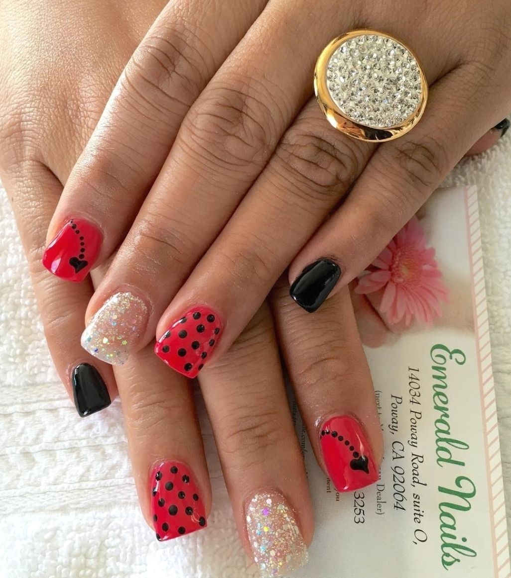 Trendy Red Nails Summer Ideas