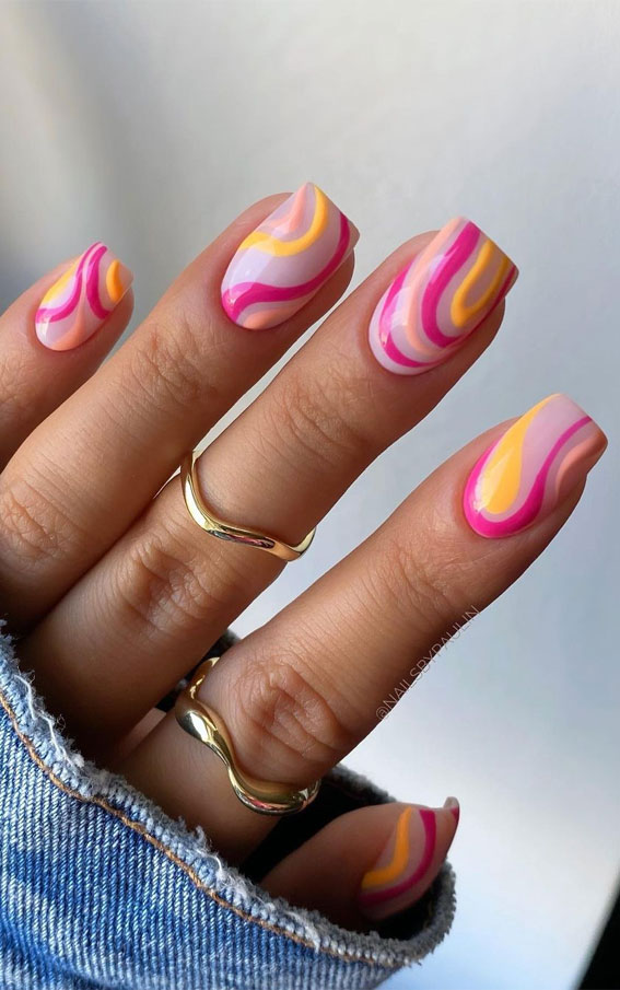 Pink Nails Summer Ideas