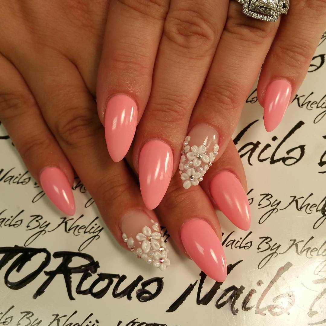 Pink Nails Summer Ideas