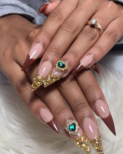 Elegant Caramel Nails Ideas - NailsFlip