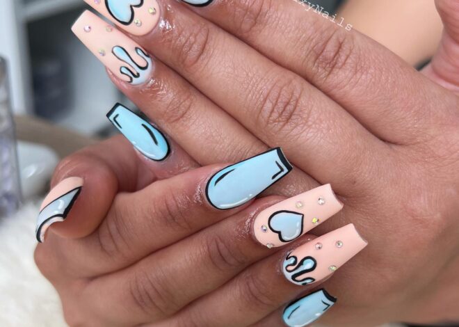 Modern Pop Art Nails Ideas