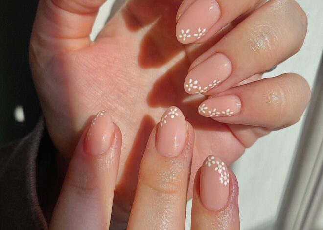 Dainty Daisy Nails Ideas