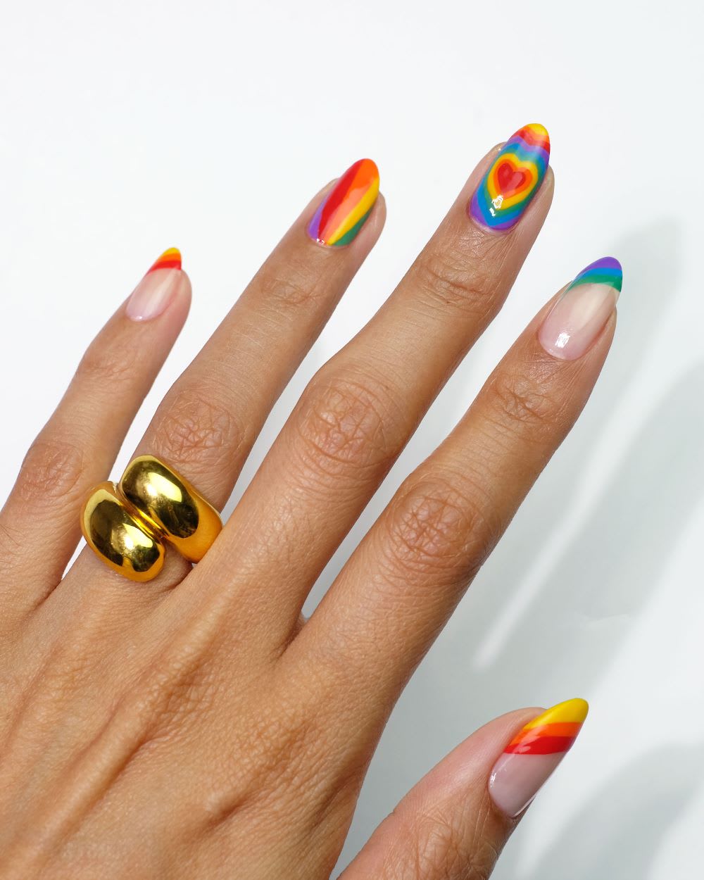 Playful Rainbow Nails Ideas