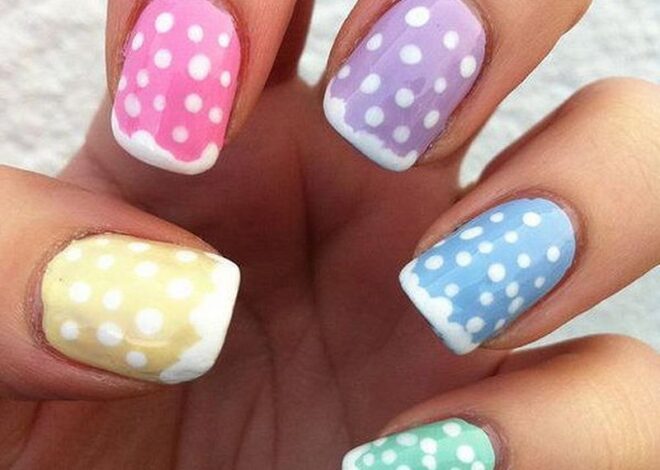 Chic Polka Dot Nails Ideas