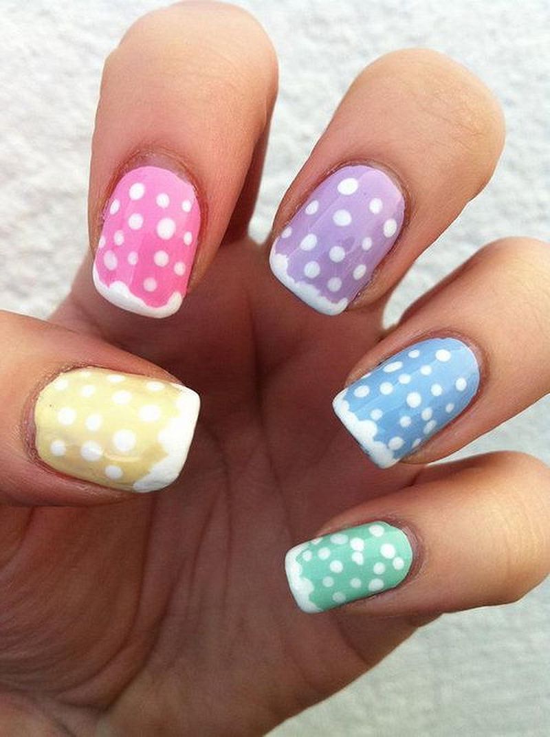 Chic Polka Dot Nails Ideas