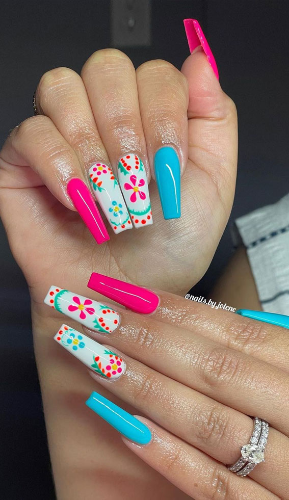 Vibrant Fiesta Nails Ideas