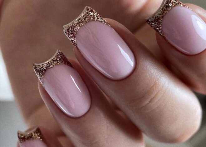 Elegant Rose Gold Nails Ideas