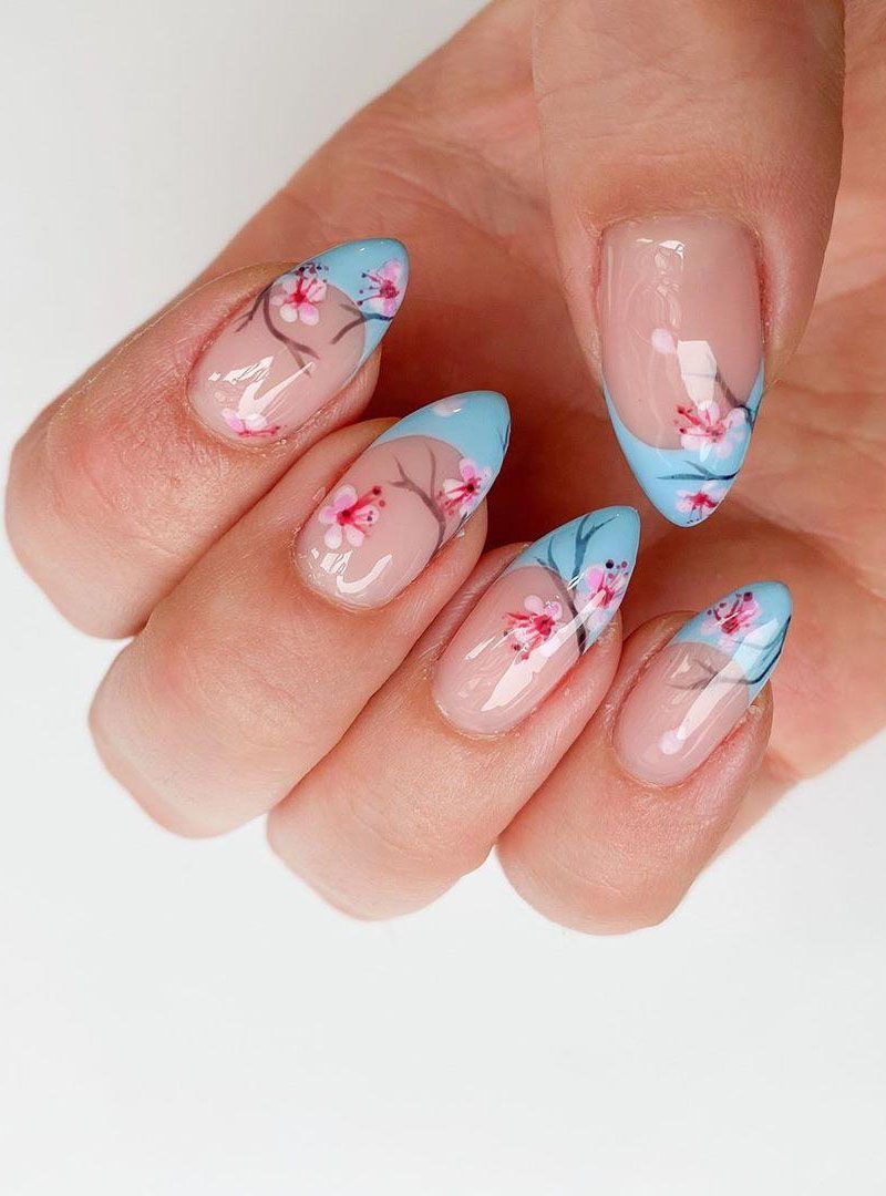 Springtime Blossoms Nails Ideas