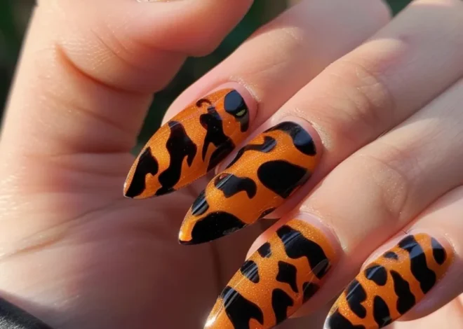 Bold Animal Print Nails Ideas