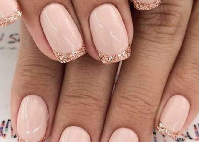 Chic French Manicure With A Twist Nails Ideas