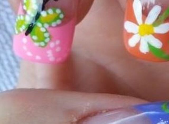 Spring Garden Nails Ideas