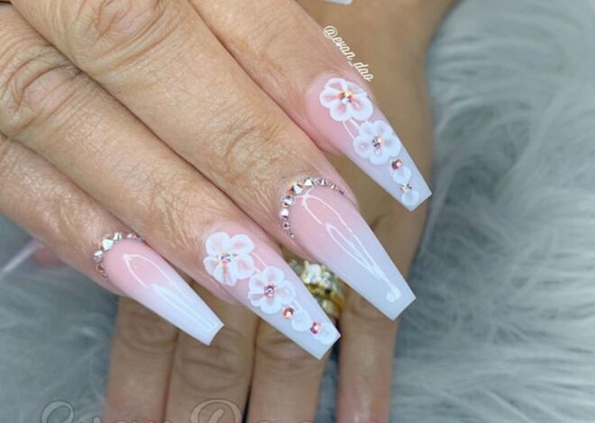 Elegant Evening Glam Nails Ideas