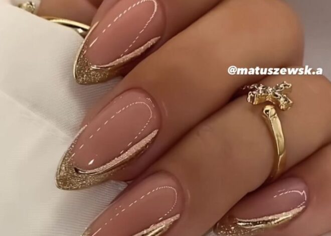 Luxury Gold Nails Ideas