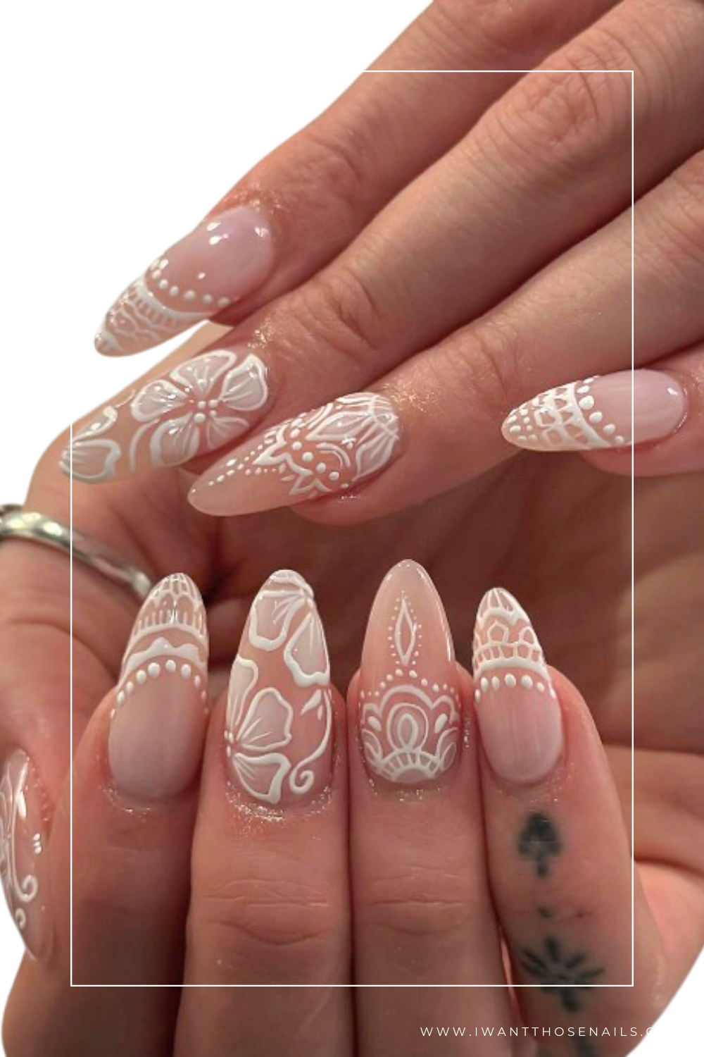 Boho Henna Patterns Nails Ideas