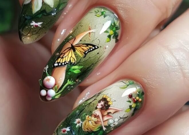 Whimsical Fairy Tale Nails Ideas